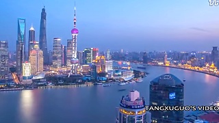 Video : China : ShangHai 上海 city in timelapse