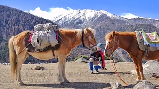 Video : China : Hiking trip to the 'Big Peak' (5025m), Mount SiGuNiang 四姑娘山