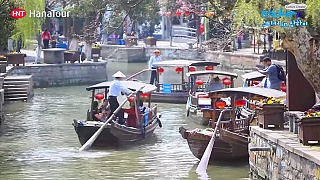 Video : China : Beautiful ZhuJiaJiao 朱家角 water-town, ShangHai