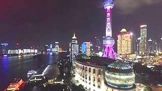 Video : China : Flying around ShangHai 上海 Beautiful drone footage, like a dream ...        