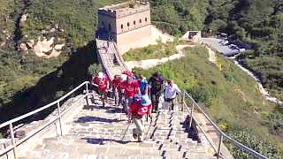 A trip to the Great Wall 长城 of China near BeiJing