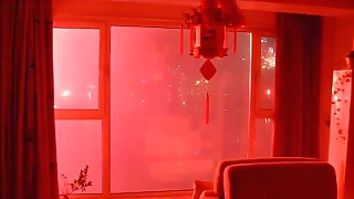 Video : China : Chinese New Year eve fireworks !