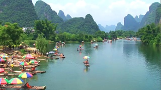 Video : China : YangShuo 阳朔 : beautiful scenery - video