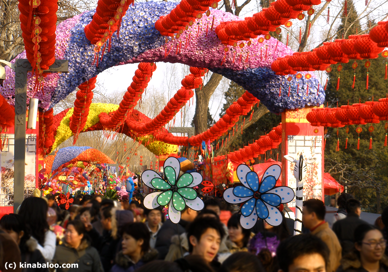 The Spring Festival at LongTan Park, Beijing, China