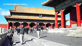 Video : China : Forbidden City 紫禁城 scenes, BeiJing - video