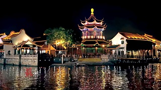 The beautiful ancient water town of WuZhen 乌镇