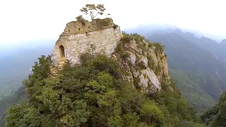 Video : China : JianKou 万里 Great Wall 长城, BeiJing from the air