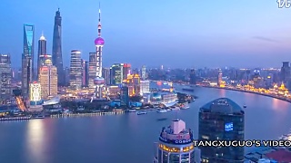 ShangHai 上海 city in timelapse