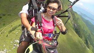 Paragliding in Hong Kong 香港