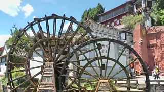 The beautiful old town of LiJiang 丽江