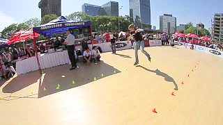 BeiJing 北京 Vibe – summer 2011 – the real BeiJing. Inline skating contest    `Battle Masters Beijing`.    The second film is from a pairs contest in Germany, 2011.        