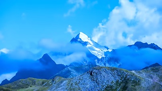 Beautiful HuangLong 黃龍 Scenic Area, SiChuan province