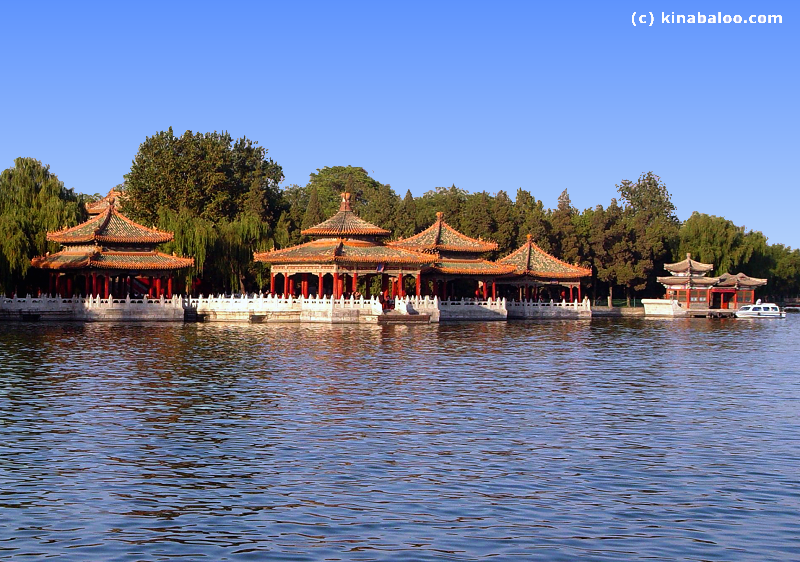 beihai park pavilions.