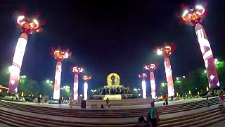 An evening stroll in Xi'An 西安, ShaanXi province