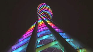 Video : China : The Canton Tower SpiderWalk, GuangZhou 广州