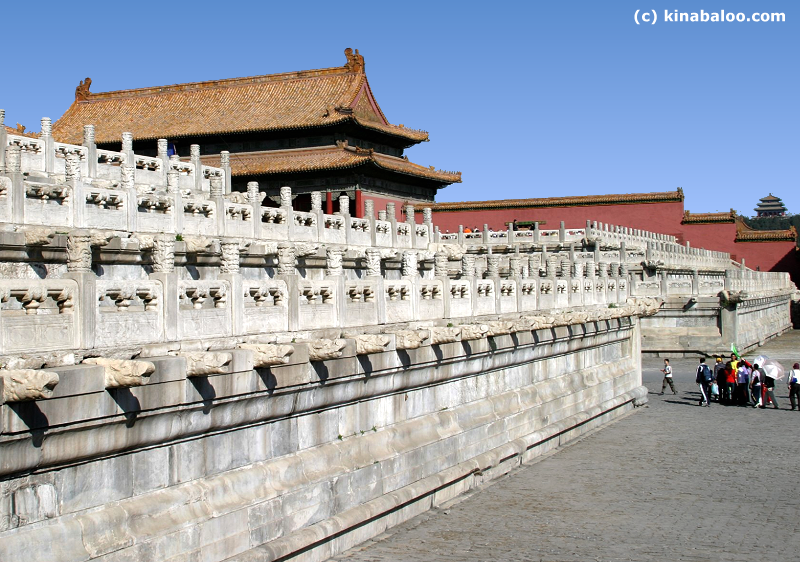 Ballustrades, The Forbidden City, Beijing, China