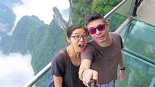 Video : China : A trip to TianZiShan 天子山 and TianMenShan 天門山, ZhangJiaJie