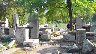 The ruins of the Western-style palaces at YuanMingYuan 圆明园, BeiJing