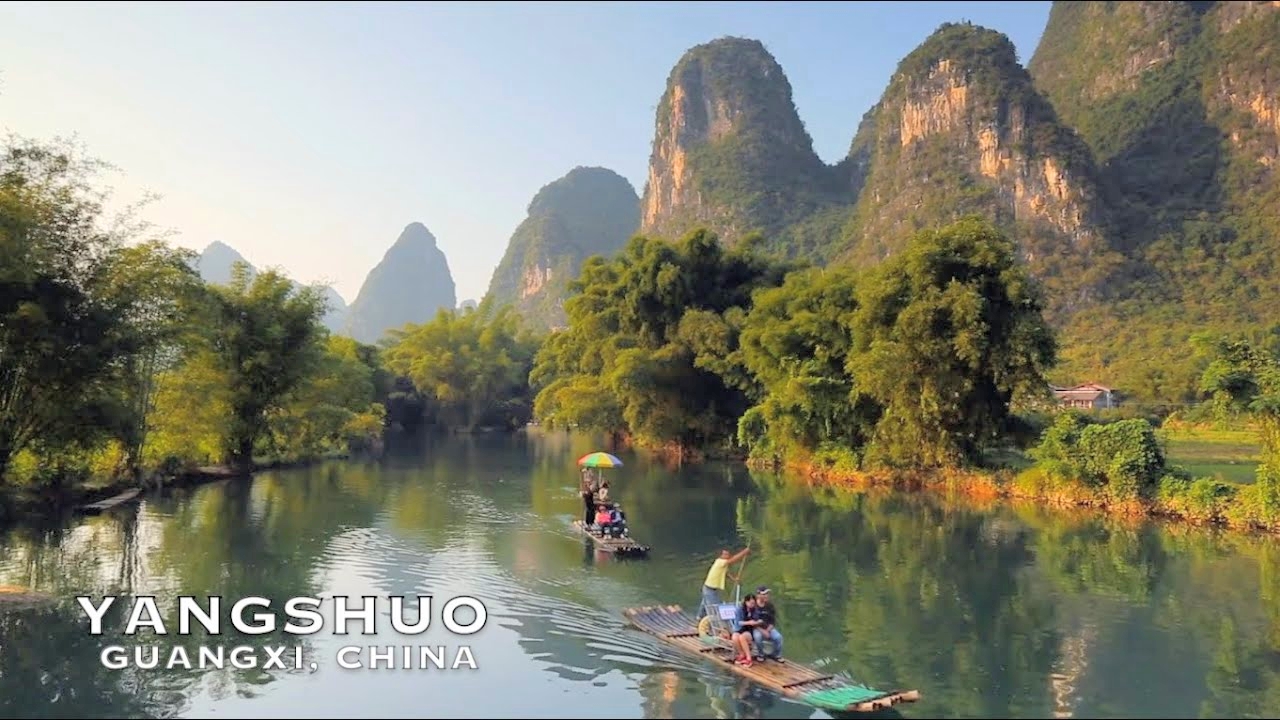 Video : China : Beautiful YangShuo, GuangXi province